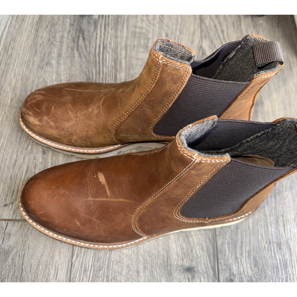 Alpine‎ Design Womans Blaze Leather Slip On Chelsea Boots Size 6.5 Ortholite - Picture 8 of 8